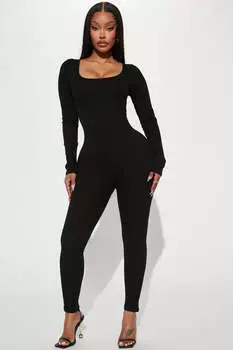 Комбинезон Fashion Nova HP18310, черный