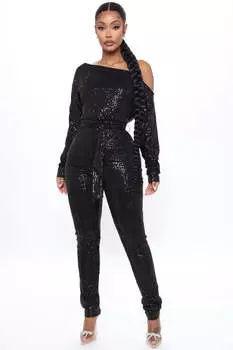 Комбинезон Fashion Nova IMJ21577, черный