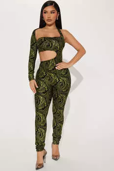 Комбинезон Fashion Nova J5500FN, зеленый