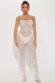 Комбинезон Fashion Nova JP16199C, белый