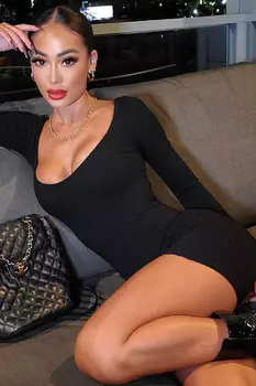 Комбинезон Fashion Nova JP2074, черный