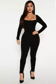 Комбинезон Fashion Nova JP2299FN, черный
