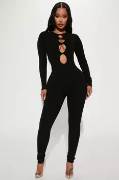 Комбинезон Fashion Nova JP2419FN, черный