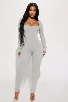 Комбинезон Fashion Nova JP2463FN, серый