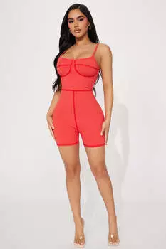 Комбинезон Fashion Nova JP2507FN, красный