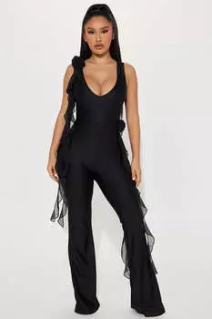 Комбинезон Fashion Nova JP2728, черный