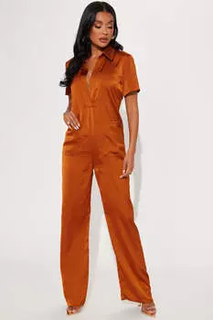 Комбинезон Fashion Nova JP30010CPD, медный