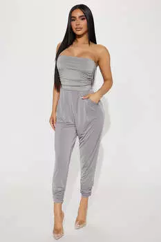 Комбинезон Fashion Nova JR16435J, серый