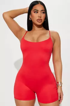 Комбинезон Fashion Nova JR49485, красный