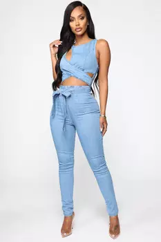 Комбинезон Fashion Nova JS3606, синий