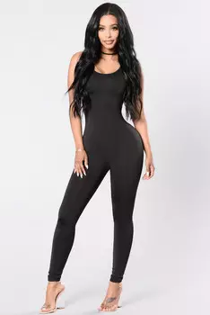 Комбинезон Fashion Nova KJ5331N, черный