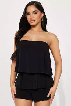 Комбинезон Fashion Nova KSJ4472FN, черный