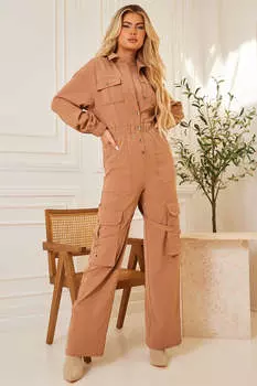 Комбинезон Fashion Nova LP10670BFN, нюд