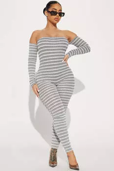 Комбинезон Fashion Nova NJ10126N, белый