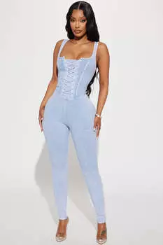 Комбинезон Fashion Nova NMY4239, синий