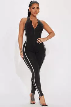 Комбинезон Fashion Nova NMY4256, черный