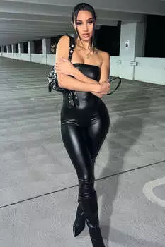 Комбинезон Fashion Nova NS7053N, черный