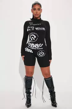 Комбинезон Fashion Nova RP16144, черный