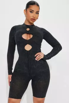 Комбинезон Fashion Nova RP1939Q, черный