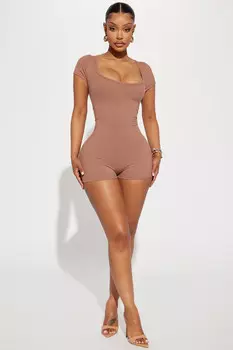 Комбинезон Fashion Nova RP71570FN, мокко