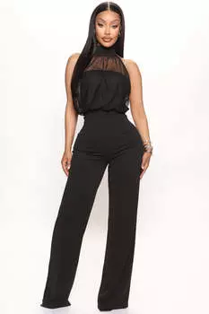 Комбинезон Fashion Nova WP8309, черный