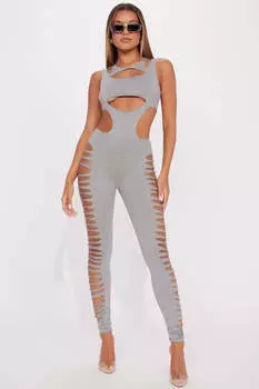 Комбинезон Fashion Nova ZJ1576FN, серый