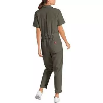 Комбинезон Flex с короткими рукавами — женский Dickies, цвет Moss Green