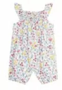 Комбинезон FLORAL Jojo Maman Bb, белый