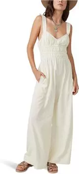 Комбинезон Free People After All Ruched One-Piece, цвет Nilla Cream 1