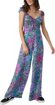 Комбинезон Free People Rolling Hills Jumpsuit, цвет Bluebell Combo