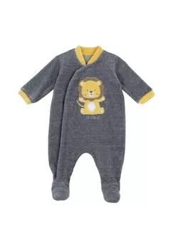 Комбинезон FRONT OPENING Chicco, серый