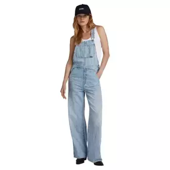 Комбинезон G-Star Leg Dungaree Straight Fit, синий