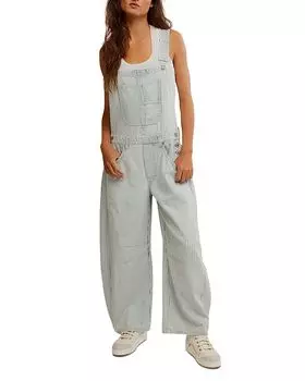 Комбинезон Good Luck в полоску Free People, синий