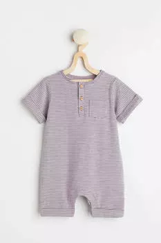 Комбинезон H&amp;M Cotton, светло-фиолетовый