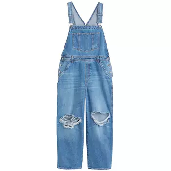Комбинезон H&amp;M+ Denim Carpenter Overalls, голубой