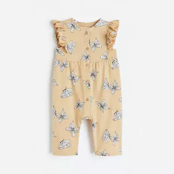 Комбинезон H&amp;M Jersey, бежевый