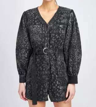 Комбинезон Harlow в цвете Teal Black En Saison