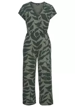Комбинезон HECHTER PARIS Jumpsuit, зеленый
