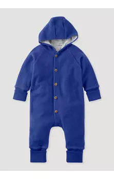 Комбинезон Hessnatur Fleece Overall, цвет ultramarine