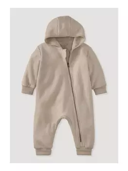 Комбинезон Hessnatur Softfleece Regular aus reiner Bio Baumwolle, песочный