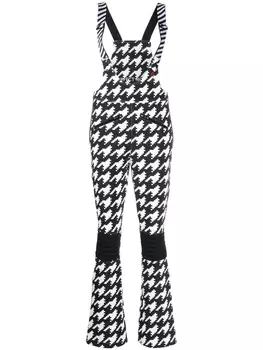 Комбинезон Isola в ломаную клетку Perfect Moment, черный