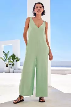 Комбинезон из джерси из 100% хлопка Next, зеленый