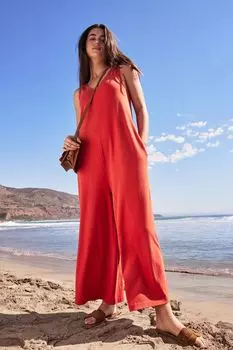 Комбинезон из джерси из 100% хлопка Next, красный