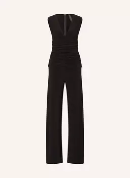 Комбинезон из джерси Norma Kamali, черный
