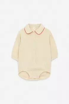 Комбинезон из хлопчатобумажного муслина Arket, белый