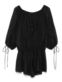 Комбинезон из хлопка ANDAMANE The Andamane, черный