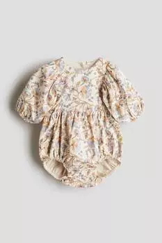 Комбинезон из хлопкового поплина H&M, мультиколор