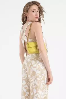 Комбинезон из лиоцелла с широкими штанинами United Colors Of Benetton, белый