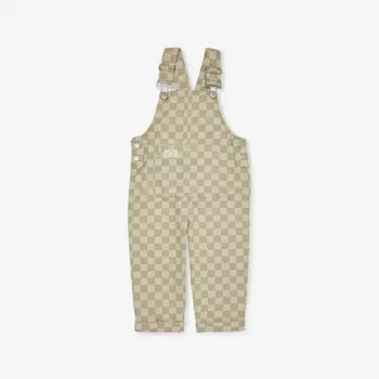 Комбинезон из органического хлопка в клетку на возраст от 6 месяцев до 5 лет Claude & Co, зеленый