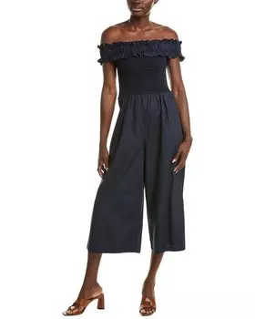 Комбинезон из поплина Eliza J, синий